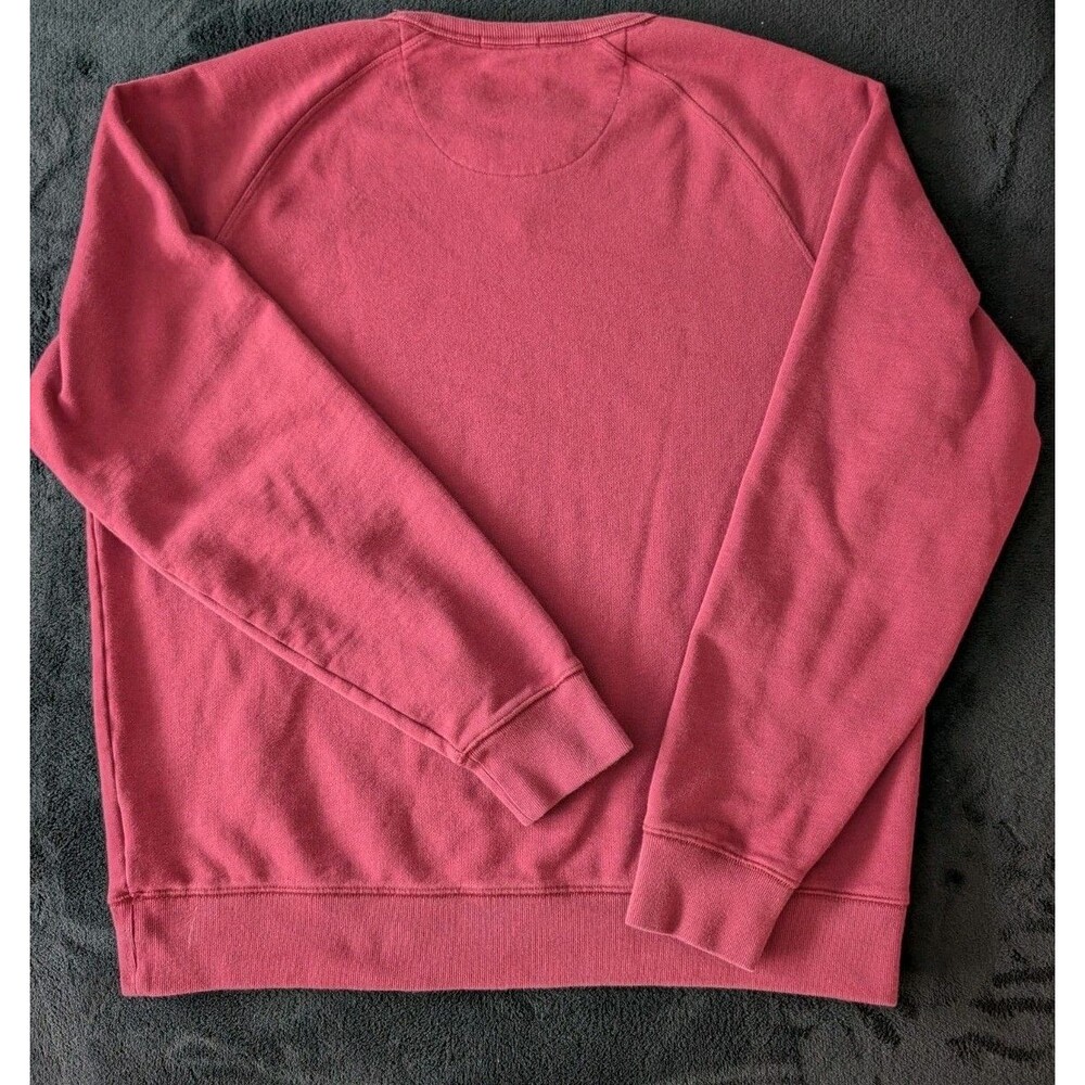 Brooks Brothers Red Fleece Pullover Mens XL Cotton Preppy Academia Sweatshirt image 9